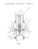 Double seat valve for separating media diagram and image