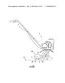 TILLING MACHINE TRANSPORT AND STORAGE APPARATUSES AND METHODS diagram and image