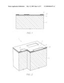 METHOD OF FABRICATING INKJET PRINTHEAD WITH PROJECTIONS PATTERNED ACROSS NOZZLE PLATE diagram and image