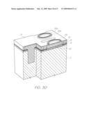 METHOD OF FABRICATING INKJET PRINTHEAD WITH PROJECTIONS PATTERNED ACROSS NOZZLE PLATE diagram and image