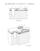 METHOD OF FABRICATING INKJET PRINTHEAD WITH PROJECTIONS PATTERNED ACROSS NOZZLE PLATE diagram and image