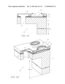 METHOD OF FABRICATING INKJET PRINTHEAD WITH PROJECTIONS PATTERNED ACROSS NOZZLE PLATE diagram and image