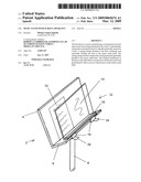 Music Stand Wind Screen Apparatus diagram and image