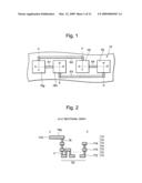 Semiconductor device having circularly connected plural pads via through holes and method of evaluating the same diagram and image