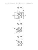 Semiconductor device having circularly connected plural pads via through holes and method of evaluating the same diagram and image