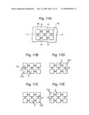 Semiconductor device having circularly connected plural pads via through holes and method of evaluating the same diagram and image