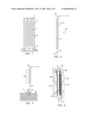 A METHOD AND APPARATUS FOR LIMITING THE VIBRATION OF STEEL OR ALUMINUM STRIPS IN BLOWN-GAS OR -AIR COOLING ZONES diagram and image