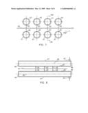 A METHOD AND APPARATUS FOR LIMITING THE VIBRATION OF STEEL OR ALUMINUM STRIPS IN BLOWN-GAS OR -AIR COOLING ZONES diagram and image