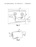 Trailer coupler having an integrated lock diagram and image