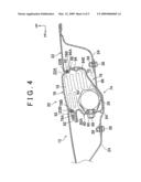 HOOD AIRBAG DEVICE FOR USE IN A VEHICLE diagram and image