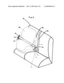 Device for fastening a car seat diagram and image