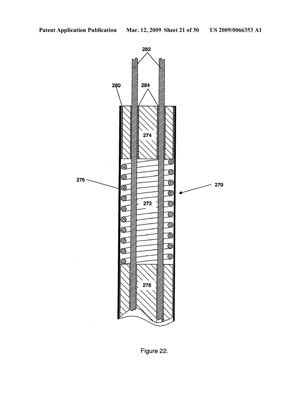 PROBE ASSEMBLIES AND METHODS FOR HOUSING AND PROVIDING ELECTRICAL CONTACT TO PLANAR OR CHIP-TYPE SENSORS AND HEATERS - diagram, schematic, and image 22