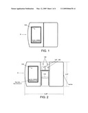 Biometrically secured identification authentication and card reader device diagram and image