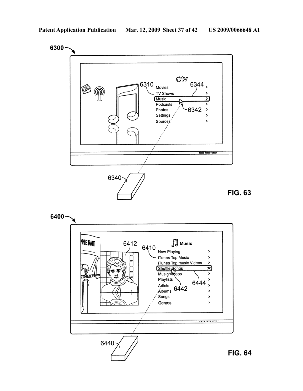 GUI APPLICATIONS FOR USE WITH 3D REMOTE CONTROLLER - diagram, schematic, and image 38