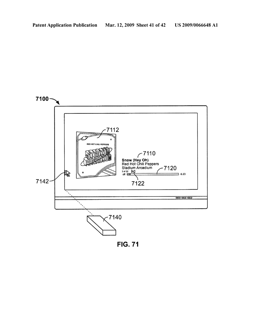 GUI APPLICATIONS FOR USE WITH 3D REMOTE CONTROLLER - diagram, schematic, and image 42