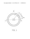 ILLUMINATING APPARATUS WITH EFFICIENT HEAT DISSIPATION CAPABILITY diagram and image