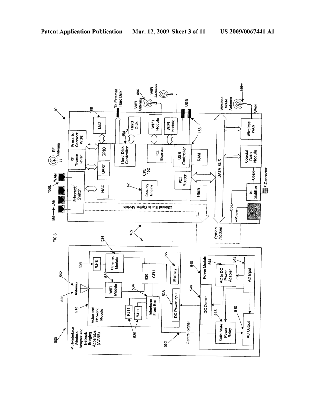 Multi-interface wireless adapter and network bridge - diagram, schematic, and image 04