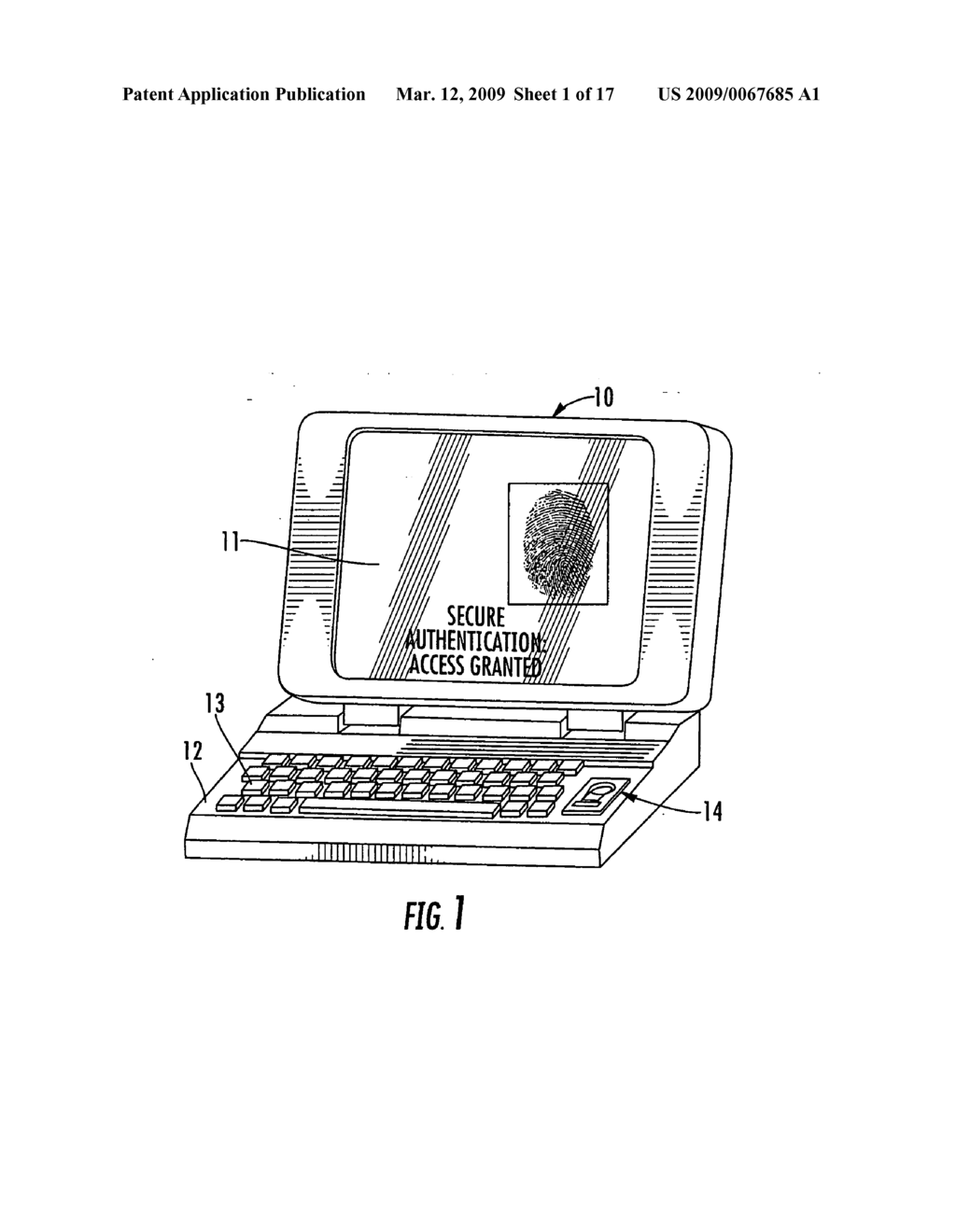 FINGER SENSING APPARATUS USING TEMPLATE WATERMARKING AND ASSOCIATED METHODS - diagram, schematic, and image 02