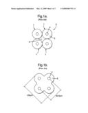 Multiple Core Microstructured Optical Fibre diagram and image