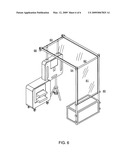 Portable photo booth diagram and image