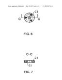 ROTOR-DISC CONNECTING MEMBER FOR A GLASS CURTAIN WALL OR ROOFING diagram and image