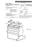 Layered structures with integral brazing materials diagram and image