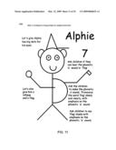 ALPHIE: an algorithmic system and method for teaching and learning writing and reading diagram and image