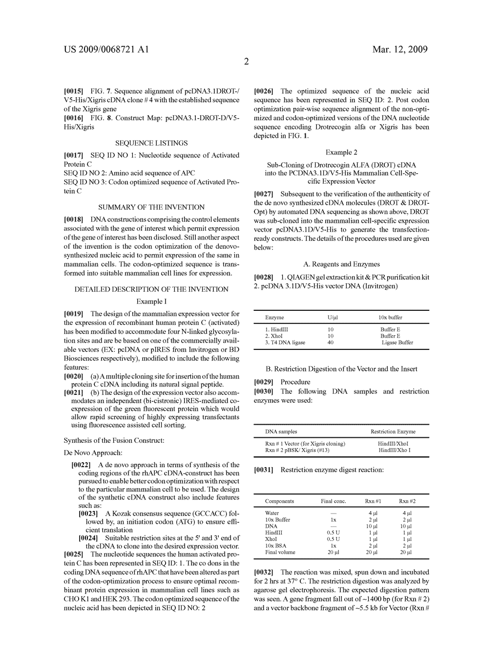 Process for the Production of Recombinant Activated Human Protein C for the Treatment of Sepsis - diagram, schematic, and image 11