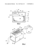 Assembly for capturing bees diagram and image