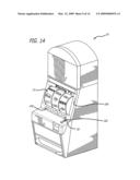 GAMING MACHINE HAVING A CURVED DISPLAY AND RELATED METHODS diagram and image