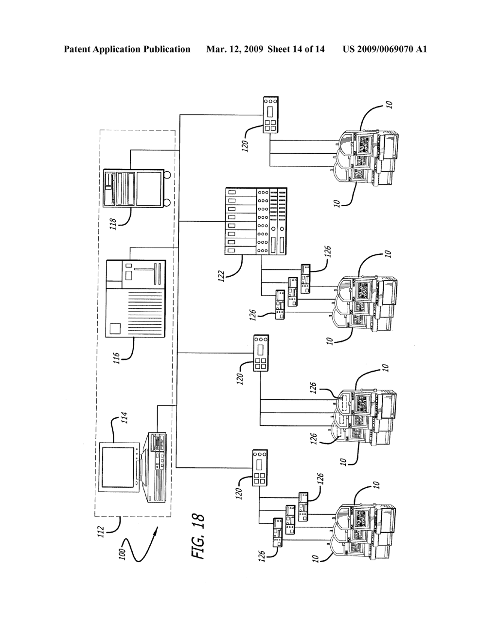 GAMING MACHINE HAVING A CURVED DISPLAY AND RELATED METHODS - diagram, schematic, and image 15