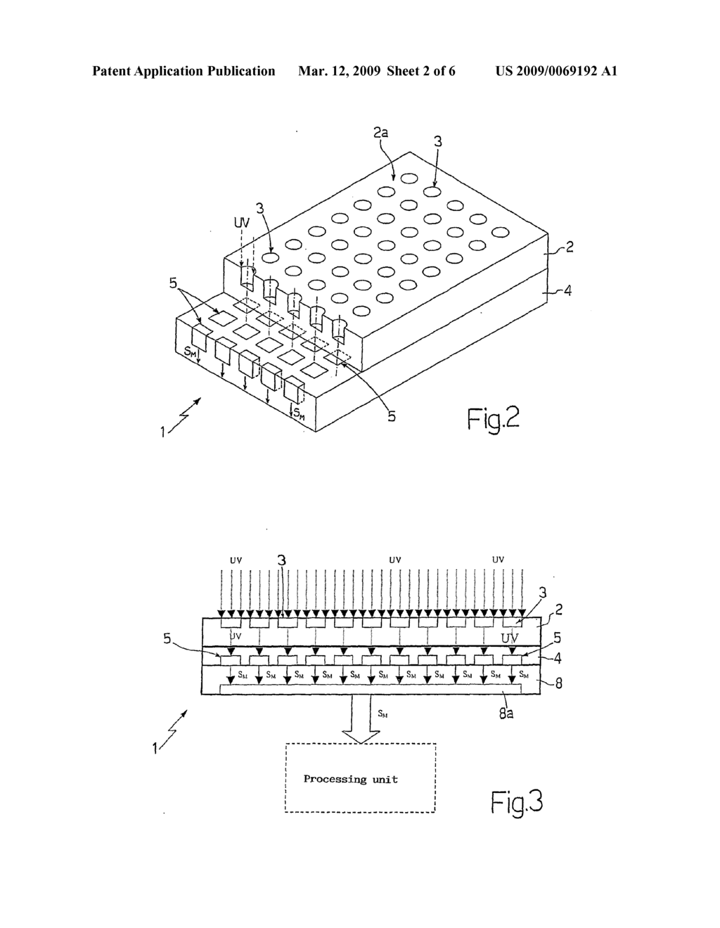 Microarray device for DNA recognition, apparatus using the microarray device, and corresponding method of operation - diagram, schematic, and image 03