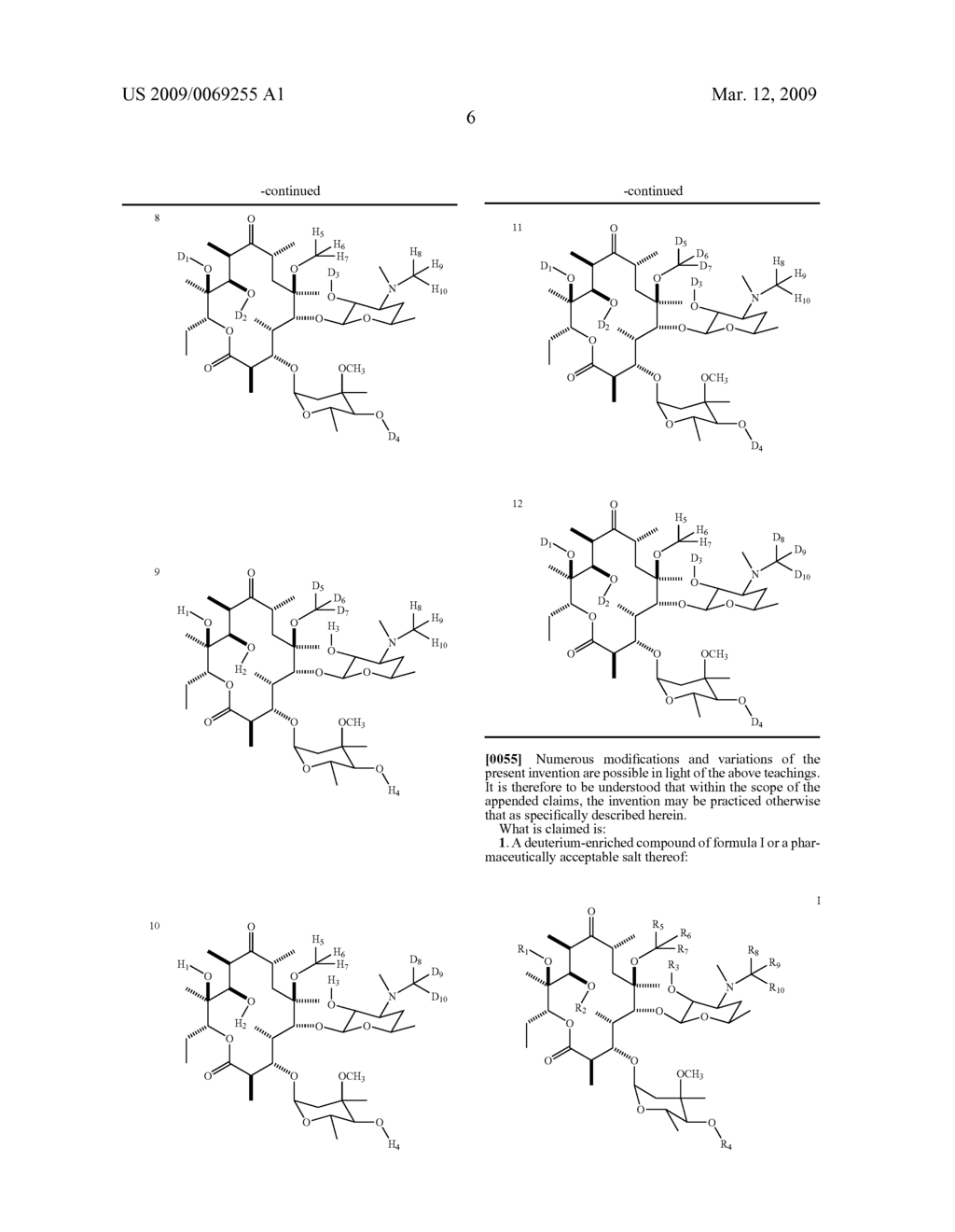 DEUTERIUM-ENRICHED CLARITHROMYCIN - diagram, schematic, and image 07