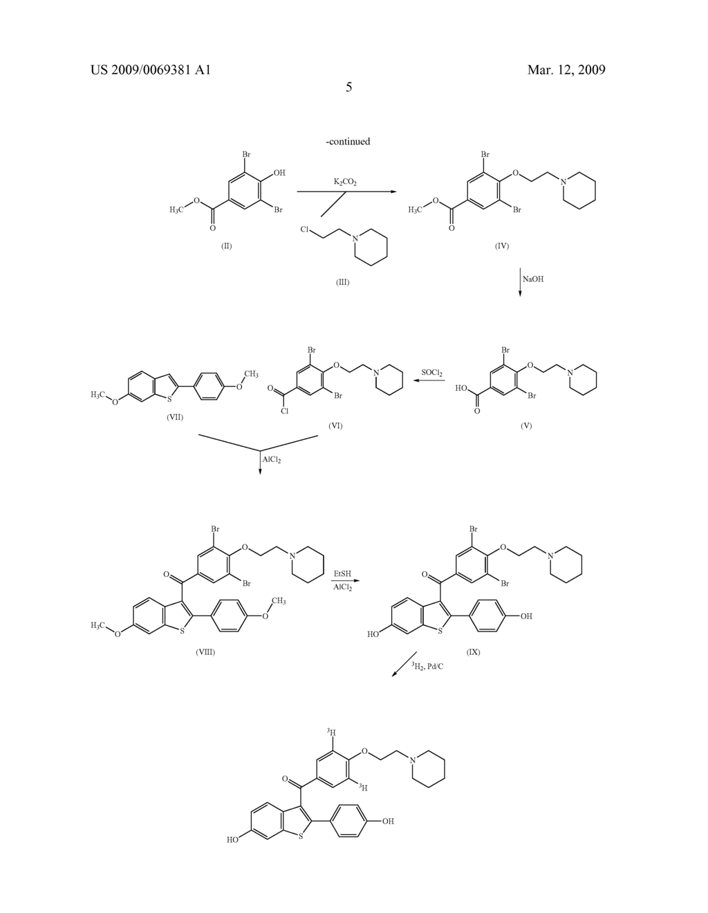 DEUTERIUM-ENRICHED RALOXIFENE - diagram, schematic, and image 06