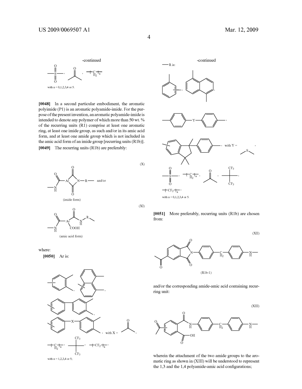 Aromatic Polyimide Composition - diagram, schematic, and image 05