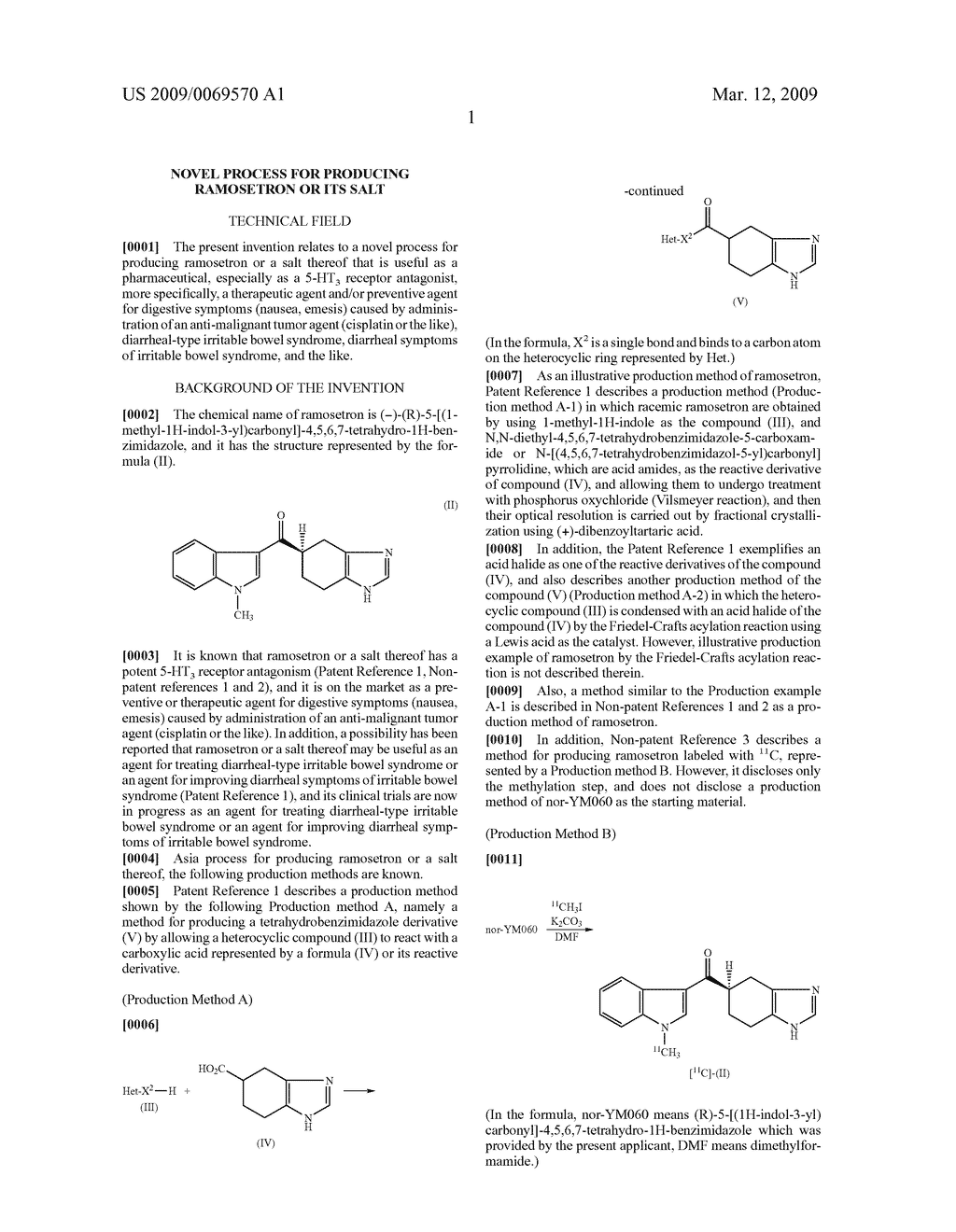 Novel Process for Producing Ramosetron or Its Salt - diagram, schematic, and image 02