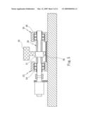 CNC apparatus with mechanism for controlling length variation of lead screw due to thermal expansion and method therefor diagram and image