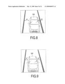 WARNING METHOD AND DEVICE FOR DEVIATION OF A MOVING VEHICLE diagram and image