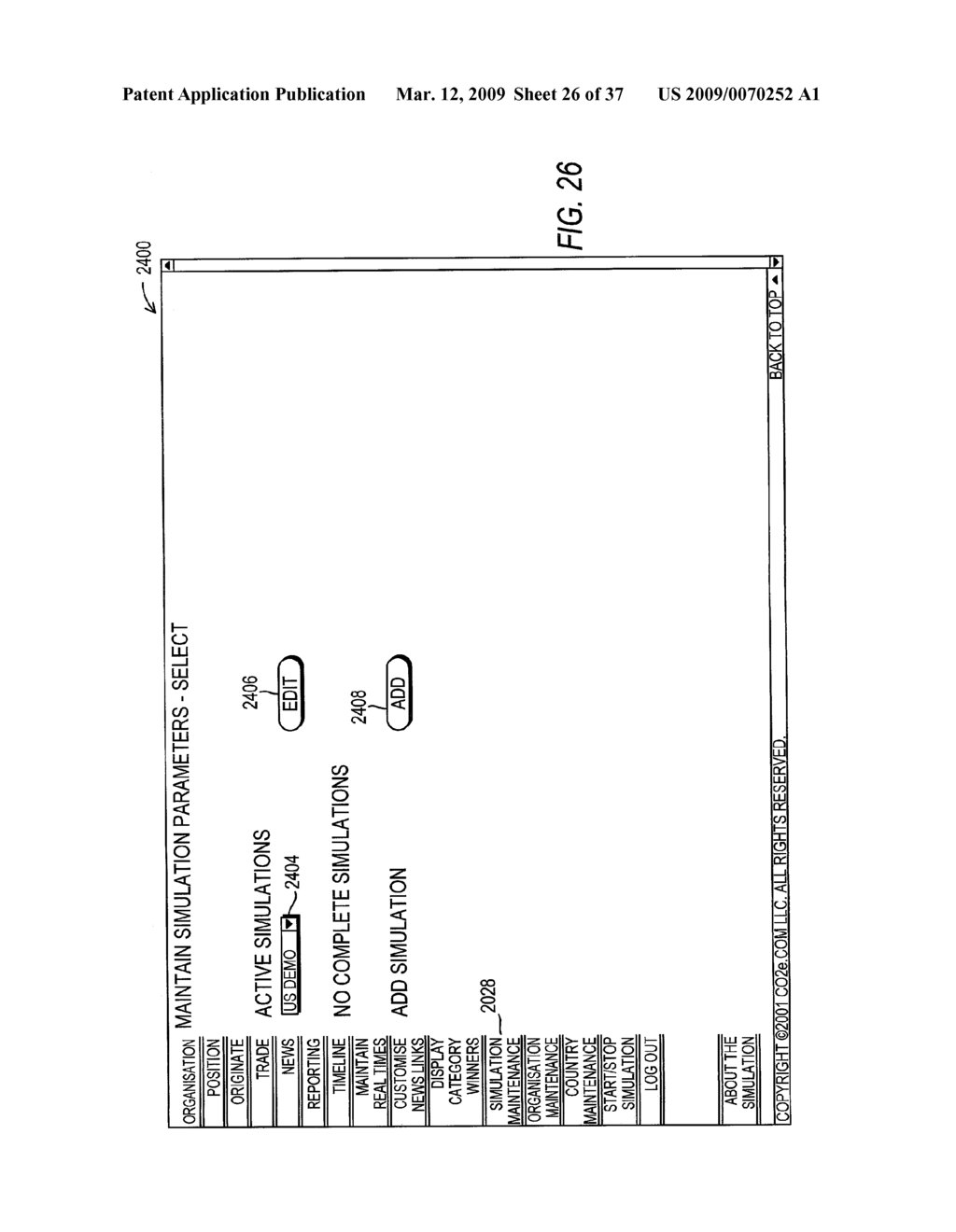 ELECTRONIC TRADING SYSTEM FOR SIMULATING THE TRADING OF CARBON DIOXIDE EQUIVALENT EMISSION REDUCTIONS AND METHODS OF USE - diagram, schematic, and image 27