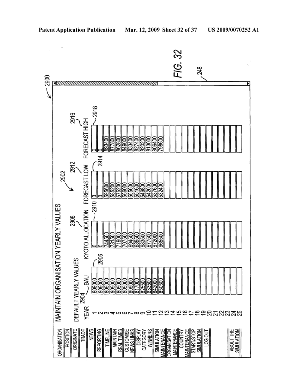 ELECTRONIC TRADING SYSTEM FOR SIMULATING THE TRADING OF CARBON DIOXIDE EQUIVALENT EMISSION REDUCTIONS AND METHODS OF USE - diagram, schematic, and image 33