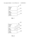 METHOD AND SYSTEM FOR OPTIONAL SUPPRESSION OF TELEVISION BROADCAST LOW-PRIORITY GRAPHIC INTERRUPTIONS diagram and image