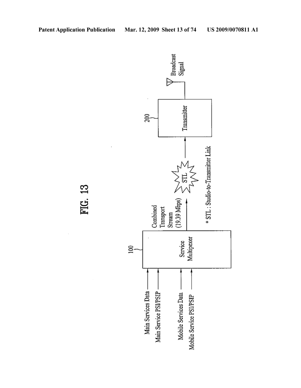 DIGITAL BROADCASTING SYSTEM AND DATA PROCESSING METHOD - diagram, schematic, and image 14