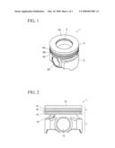 METHOD FOR PRODUCING PISTON FOR INTERNAL-COMBUSTION ENGINE diagram and image