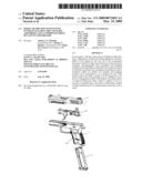 Modular Firearm System with Interchangeable Grip and Slide Assemblies and an Improved Firing Pin Safety for Firearm diagram and image