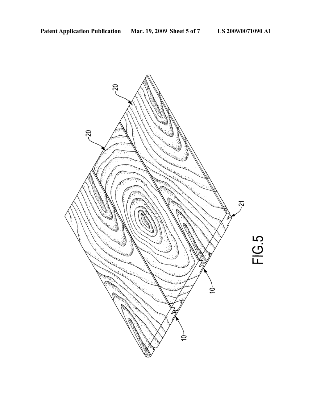 SECURING DEVICE FOR COMBINING FLOOR BOARDS - diagram, schematic, and image 06