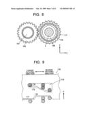 THREAD CUTTING DEVICE OF SEWING MACHINE diagram and image