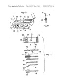 VIBRATING DEVICE FOR APPLYING MAKEUP diagram and image