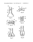 VIBRATING DEVICE FOR APPLYING MAKEUP diagram and image