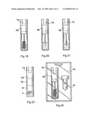 VIBRATING DEVICE FOR APPLYING MAKEUP diagram and image