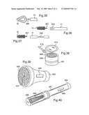 VIBRATING DEVICE FOR APPLYING MAKEUP diagram and image